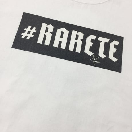 RARETE (ラルテ) マリリンモンロー 構え 銃 Tシャツ ブラック 星柄 star バックプリント　ボックスロゴ