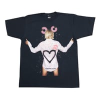 Eleven Nine / Tシャツ/donut girl /ブラック