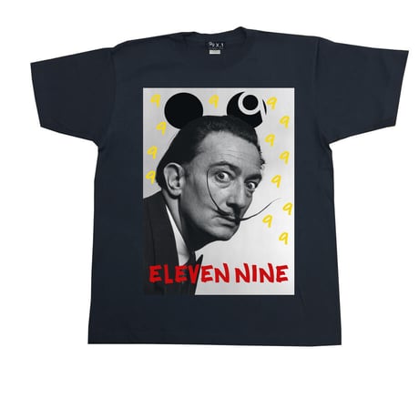 Eleven Nine / Tシャツ/ Dalí 9 /ブラック
