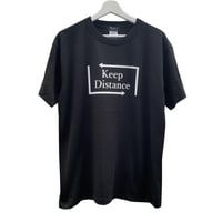 Eleven Nine / Tシャツ/ rogo /keep Distance /white ブラック