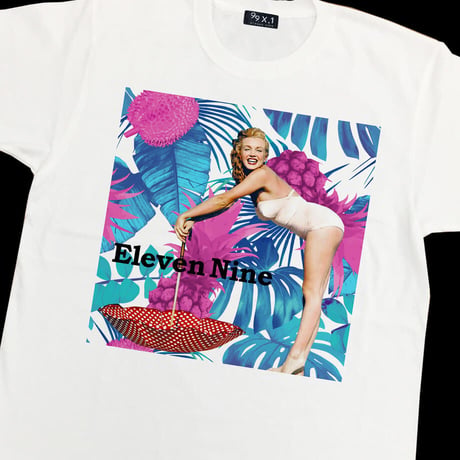Eleven Nine / Tシャツ/Marilyn Monroe pineapple /ホワイト