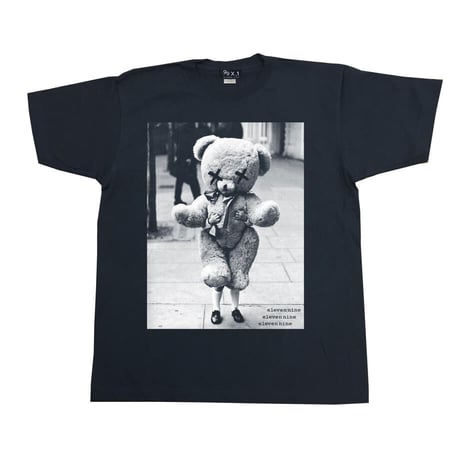 Eleven Nine / Tシャツ/ Teddy bear/ブラック