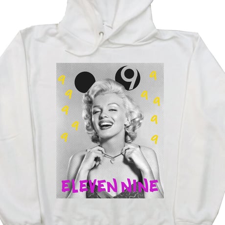 Eleven Nine / パーカー/Marilyn Monroe 9/ホワイト PL