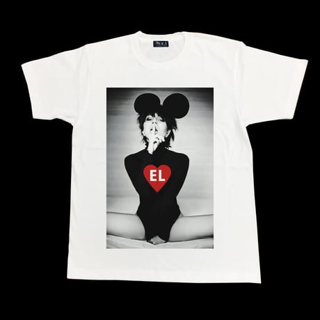Eleven Nine / Tシャツ/ heart Girl / ホワイト