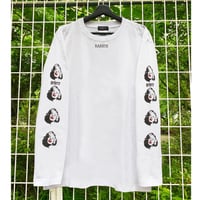 RARETE (ラルテ) マリリンモンロー シルエット ホワイト 長袖Tシャツ