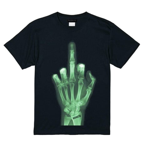 RARETE (ラルテ) x-ray fucXX　Tシャツ ブラック