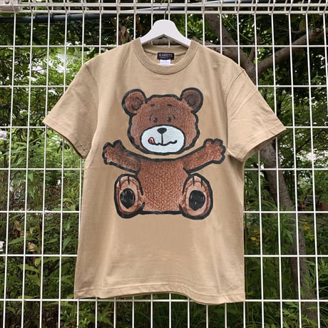 RARETE (ラルテ) 　TORETA 　カラー Tシャツ サンドカーキー