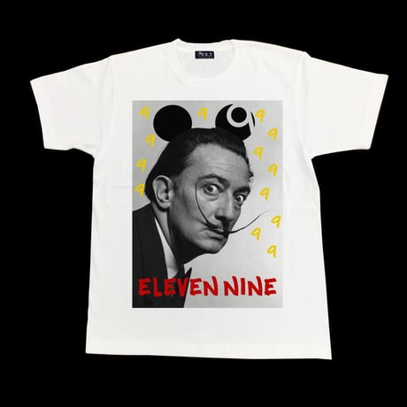 Eleven Nine / Tシャツ/ Dalí 9 /ホワイト