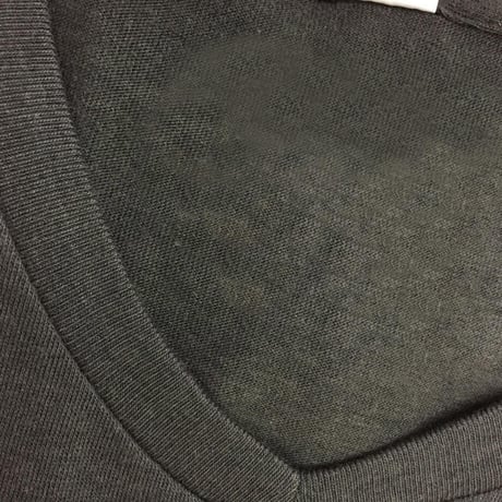 RARETE (ラルテ) 髭 イタリア グラサン Vネック Tシャツ スミクロ 星柄 star