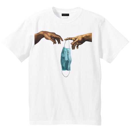 RARETE (ラルテ) michelangel mask Tシャツ ホワイト