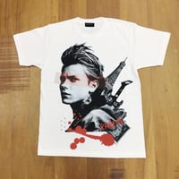 RARETE (ラルテ) リヴァー・フェニックス コラージュ Tシャツ ホワイト 星柄