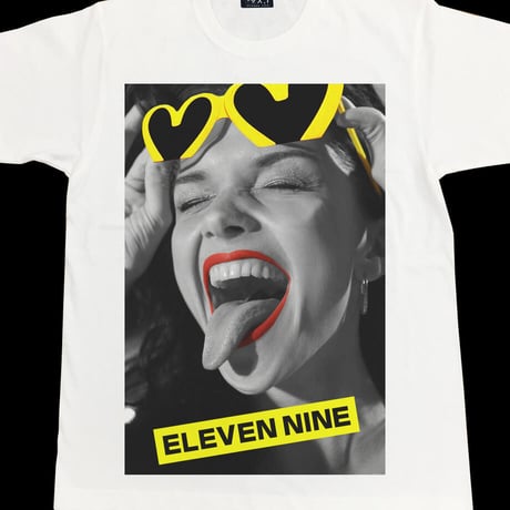 Eleven Nine / Tシャツ/ beauty doll/ホワイト