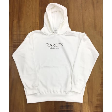 RARETE (ラルテ) マリリンモンロー 迷彩 キャップ バックプリント パーカー ホワイト 星柄