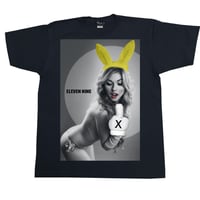 Eleven Nine / Tシャツ/ fuck/ bunny / ブラック