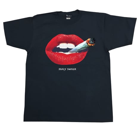 Eleven Nine / Tシャツ/ heavy smoker / ブラック