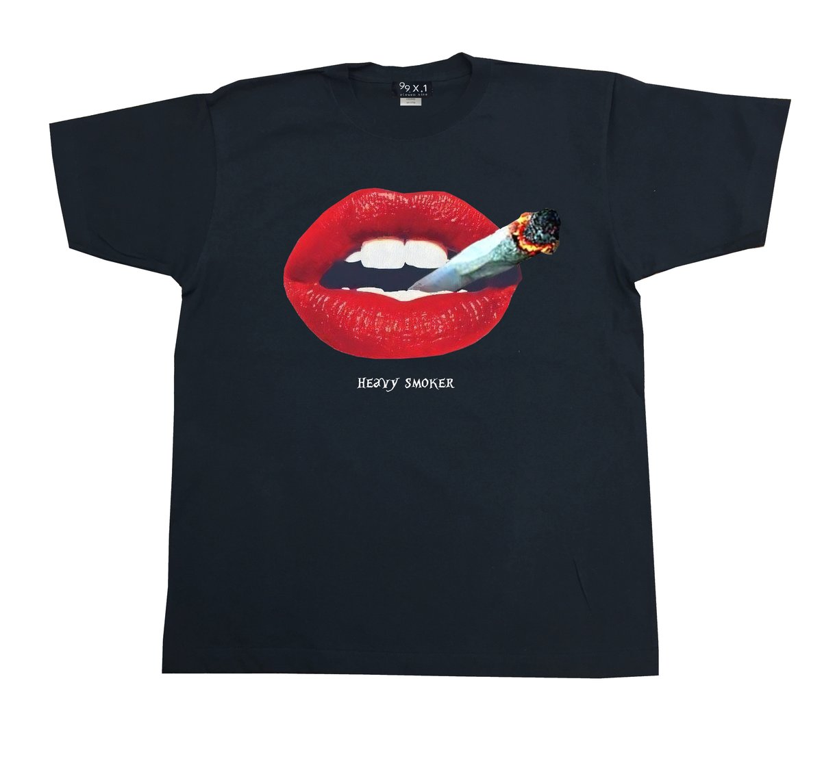 Eleven Nine / Tシャツ/ heavy smoker / ブラック Eleven Nine / Tシャツ/ heavy smoker / ブラック