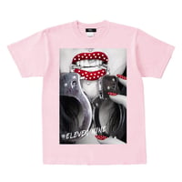Eleven Nine / Tシャツ/ handcuff Polka dot/ライトピンク