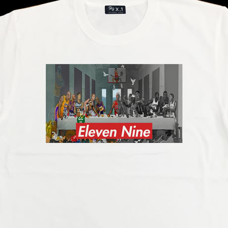 Eleven Nine / Tシャツ/ basketball Legend /ホワイト