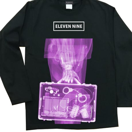 Eleven Nine / ロングTシャツ/ X-ray / Bag /ブラック