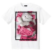 RARETE (ラルテ) Cat money Tシャツ ホワイト