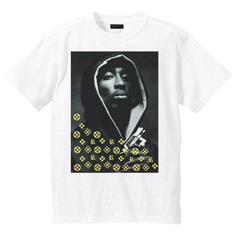 RARETE (ラルテ) 2PAC モノ　Tシャツ ホワイト