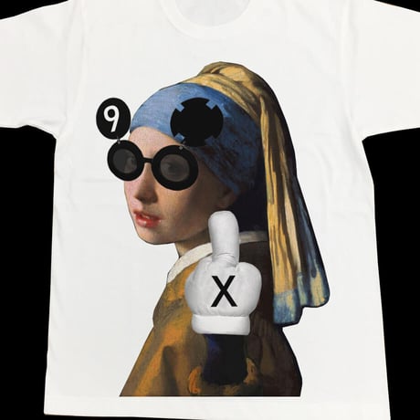 Eleven Nine / Tシャツ/ fuck / フェルメール / ホワイト