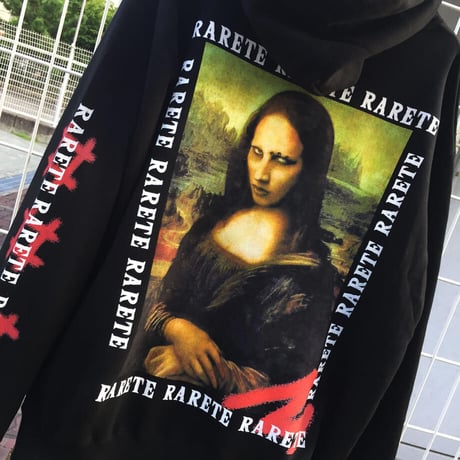 RARETE (ラルテ) Mona Lisa Manson ZIP パーカー ブラック