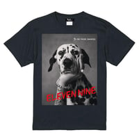 Eleven Nine / Tシャツ/ Dalmatian/ブラック