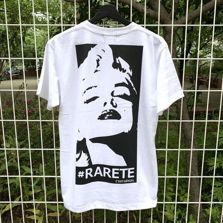RARETE (ラルテ) マリリンモンロー ブラック Tシャツ ホワイト