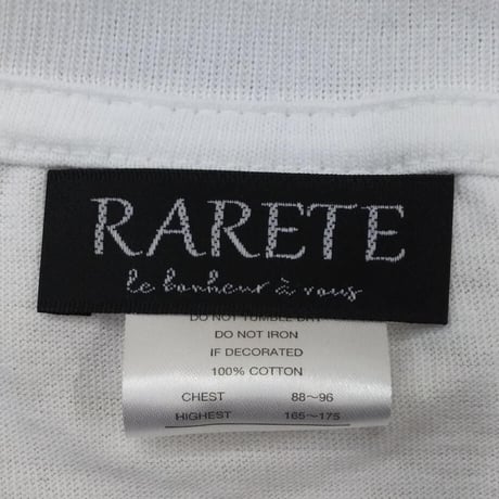 RARETE (ラルテ) アメリカ サングラス 羽織る タトゥー Tシャツ ホワイト 星柄