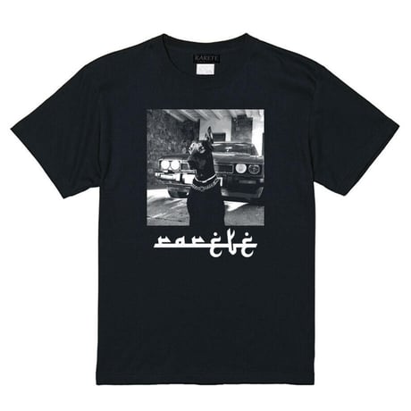 RARETE (ラルテ) ドーベルマン Car ブラック Tシャツ