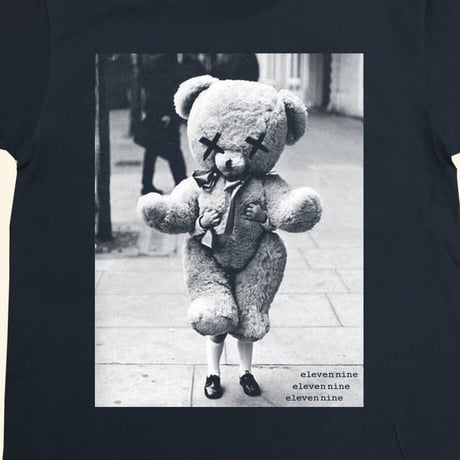 Eleven Nine / Tシャツ/ Teddy bear/ブラック
