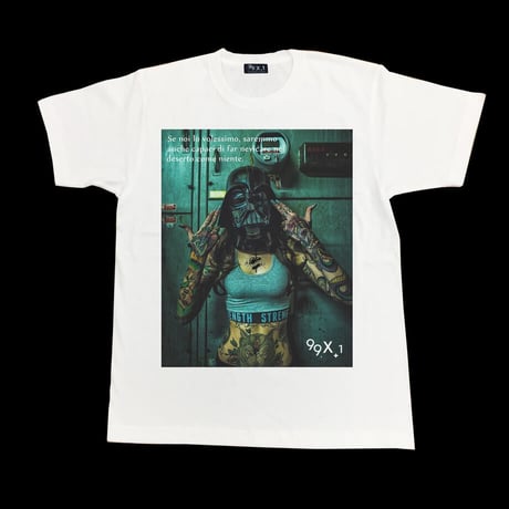 Eleven Nine / Tシャツ/ mask/ホワイト