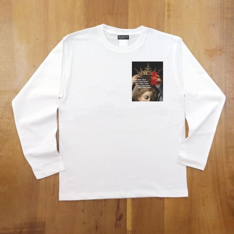 RARETE (ラルテ) GIRL crown【茶色】ブラック 長袖Tシャツ