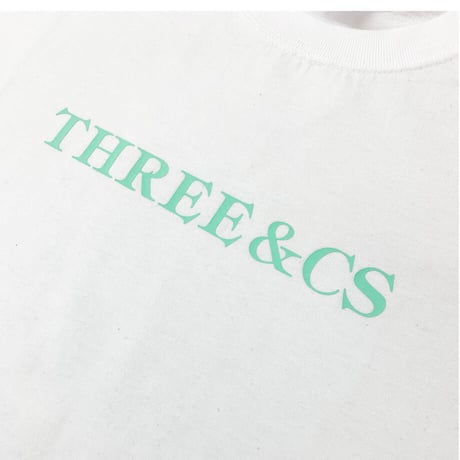 RARETE (ラルテ) THREE & CS (三密) ビジョナリーミント ホワイト Tシャツ
