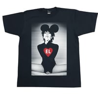 Eleven Nine / Tシャツ/ heart Girl /ブラック