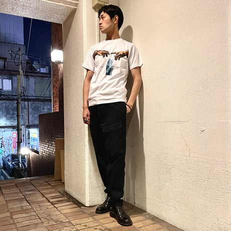 RARETE (ラルテ) michelangel mask Tシャツ ホワイト