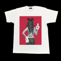 Eleven Nine / Tシャツ/ fuck /glove /ホワイト