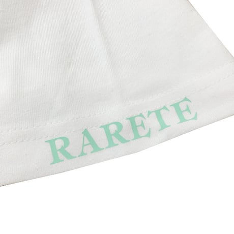 RARETE (ラルテ) THREE & CS (三密) ビジョナリーミント ホワイト Tシャツ