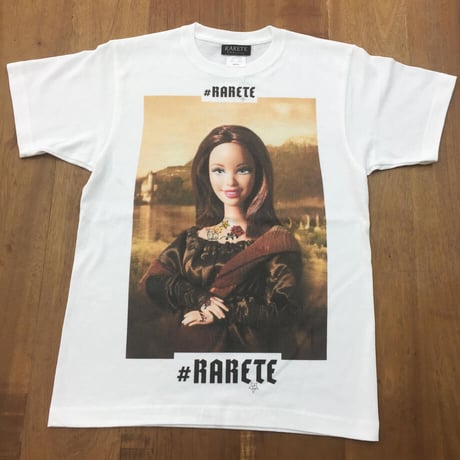RARETE (ラルテ) モナリザ　人形 Tシャツ ホワイト 星柄 star