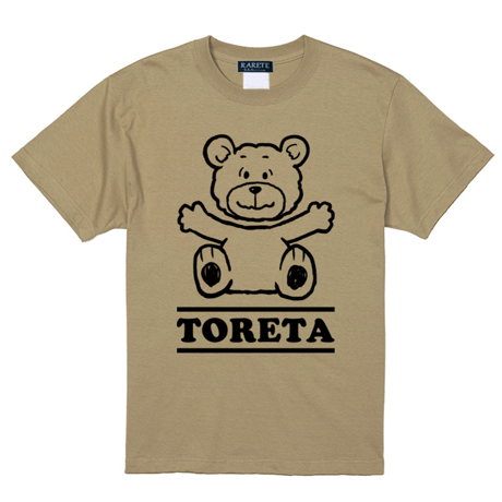 RARETE (ラルテ) TORETA　首とれた Tシャツ サンドカーキー