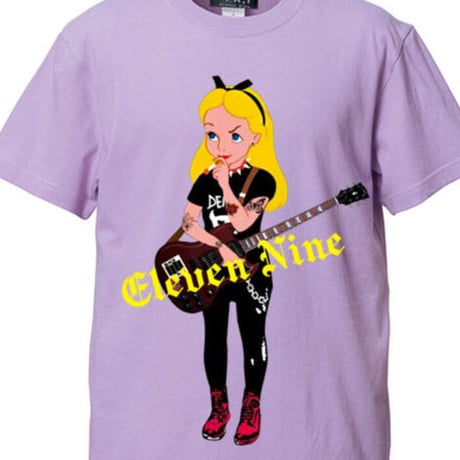 Eleven Nine / Tシャツ/Rock　AL /ライトパープル