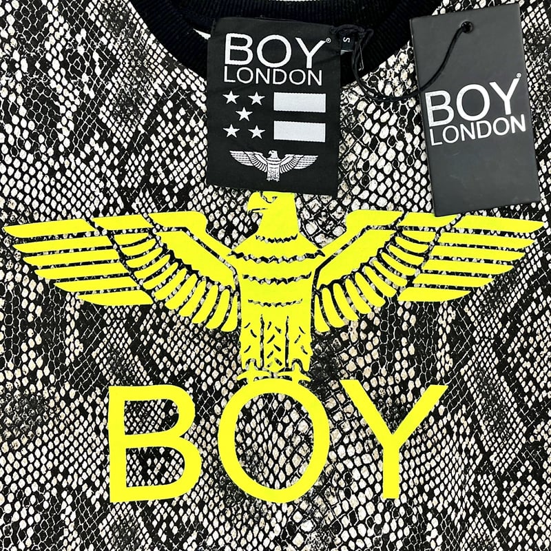 BOY LONDON ロゴスタッズ トレーナー