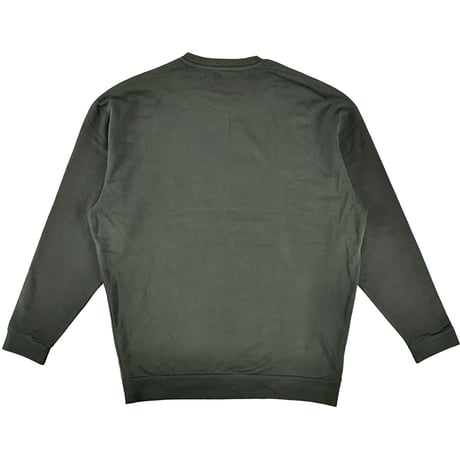 asos エイソス ミリタリー サスペンダー テープ ビッグシルエット オーバーサイズ スウェット トレーナー カーキ オリーブ グリーン M