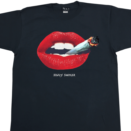 Eleven Nine / Tシャツ/ heavy smoker / ブラック