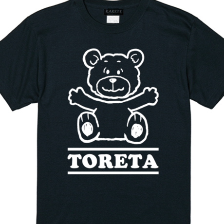 RARETE (ラルテ) TORETA　首とれた Tシャツ ブラック