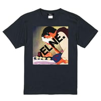 Eleven Nine / Tシャツ/Pie throw/ブラック