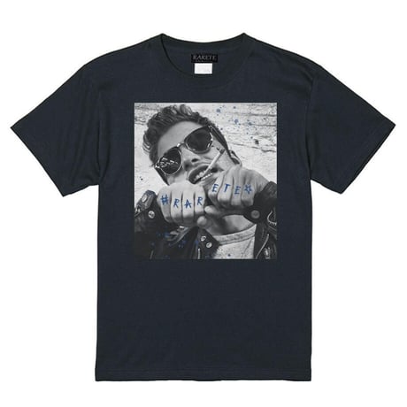 RARETE (ラルテ) Tatoo tobacco Men Tシャツ ブラック