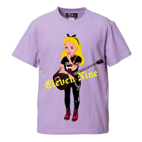 Eleven Nine / Tシャツ/Rock　AL /ライトパープル