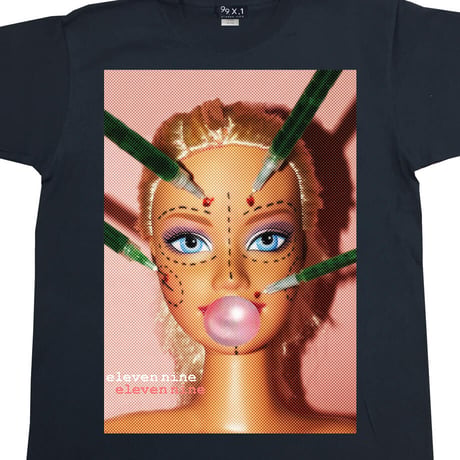 Eleven Nine / Tシャツ/ beauty doll/ブラック